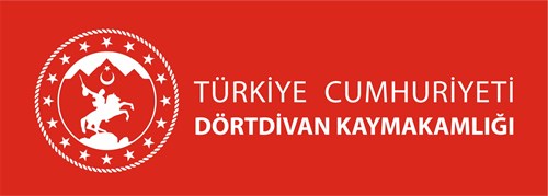 Dörtdivan Kaymakamlığı Beyaz Logo